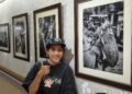20年前他在屏基辦畫展 20年後攜手姪女重返藝文走廊 排灣藝術家秦榮輝與姪女張之萓 以詩與影像完成跨世代文化傳承