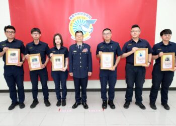 嘉市警表揚20名警力楷模 構築安全、幸福兼具宜居城市