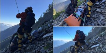 影音/6人登南湖大山 1人不幸跌落陡坡亡