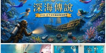 全台首創人魚劇場結合水下考古!文資局攜手海科館《深海傳說》暑假登場 探索沉睡海底的文化寶藏