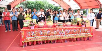 持續優化教育環境   鹿港國小「仁愛樓及信義樓拆除重建工程」動土