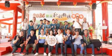 三百人齊聚雙溪上林 體驗割稻傳承食農教育精神