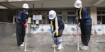 攜手營造職人挺進尖石山區　遠雄為泰雅學童打造安全校園
