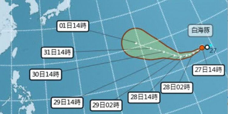 影音/20260727紅霞剛過 白海豚又冒出來