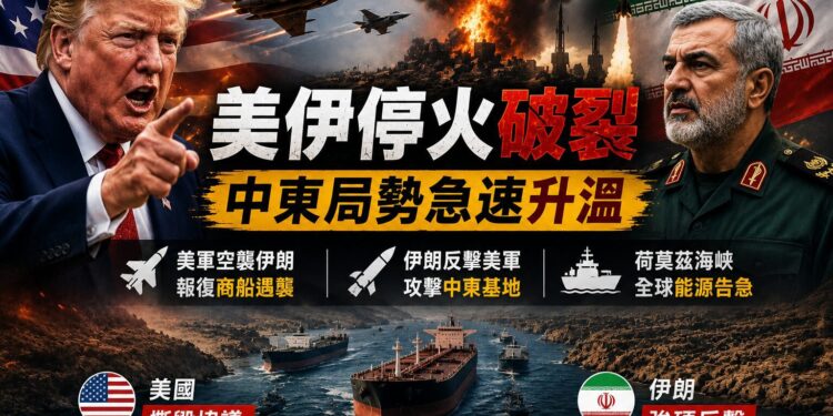 停火協議撕毀！美軍狂轟伊朗80目標 川普宣告MoU「正式終結」
