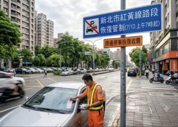 新北市紅黃線路段13日上午7時恢復管制 違規車輛將遭拖吊
