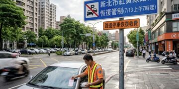 新北市紅黃線路段13日上午7時恢復管制 違規車輛將遭拖吊