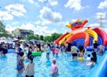 社頭鄉里樂公園舉辦「夏日玩水派對」 歡笑中共度清涼夏日時光