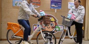 新北敬老愛心卡騎乘YouBike 2.0E享前30分鐘免費每日租借次數顯著提升