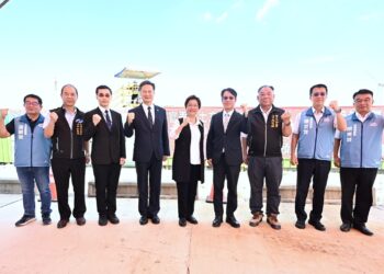 王惠美視察彰濱土方暫置區營運情形 宣示打造透明廉政平台
