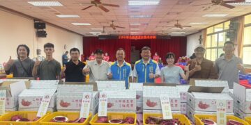 彰化優質紅龍果盛夏紅寶石登場  邀全民品嚐當季鮮甜滋味