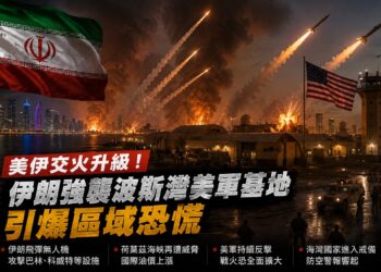 美伊戰火急速擴大！伊朗報復轟炸美軍波斯灣基地  巴林防空警報狂響