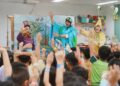 台電「我愛地球媽媽」前進幼兒園 萌娃變身節能小超人