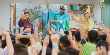 台電「我愛地球媽媽」前進幼兒園 萌娃變身節能小超人