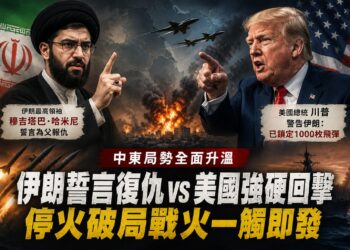 復仇意志無可避免！伊朗新任最高領袖揚言起訴美以高層  川普強硬回嗆「千枚飛彈已就緒」