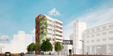 新北市立圖書館板橋分館老舊拆除重建 侯友宜主持開工典禮打造全齡共享新地標
