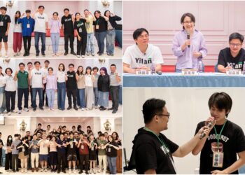 出席民進黨Team台灣青年營 林國漳與蕭美琴期勉淬鍊「戰貓韌性」