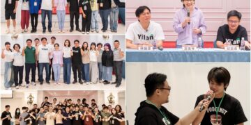 出席民進黨Team台灣青年營 林國漳與蕭美琴期勉淬鍊「戰貓韌性」
