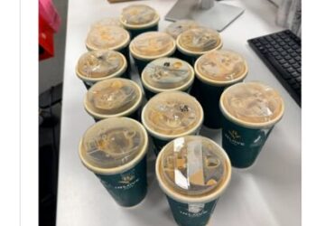 萬家福社群開張送暖 品牌小編海巡簽到喝咖啡