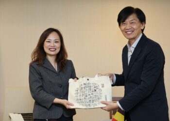 魯汶市新任廖祐均市議員返台  拜訪姊妹市臺南討論未來合作機會
