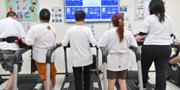 新北三重重新日照中心導入AI智慧運動系統協助身障者延緩身體機能退化