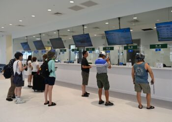 告別破舊老候船室！富岡港3億客運中心今起試營運 4國語言、波浪廊道打造國際海運門戶