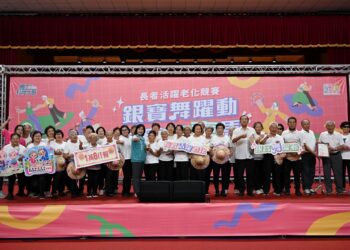 嘉義縣長者活躍老化競賽 老幼共融場面溫馨