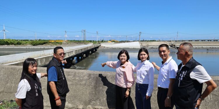 雲林海新橋改建工程動土　斥資1.36億元提升通行安全與防洪量能