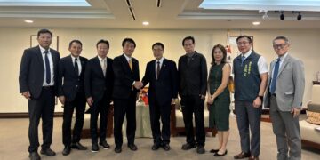 能美市訪團蒞府拜會 黃偉哲盼開展兩市交流