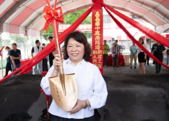 嘉義國中風雨球場正式動土 打造全天候運動空間提升校園韌性