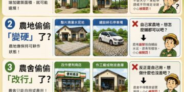 新北市地政局提醒農地使用應符法規 違規增建恐面臨最高三十萬元罰鍰