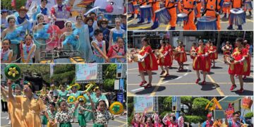 影音/羅東藝穗節四大神獸亮相 預告踩街大遊行即將精彩登場