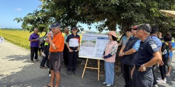 芳苑鄉啟動重劃區農路改善工程 廣納地方意見 展現重視基層建設