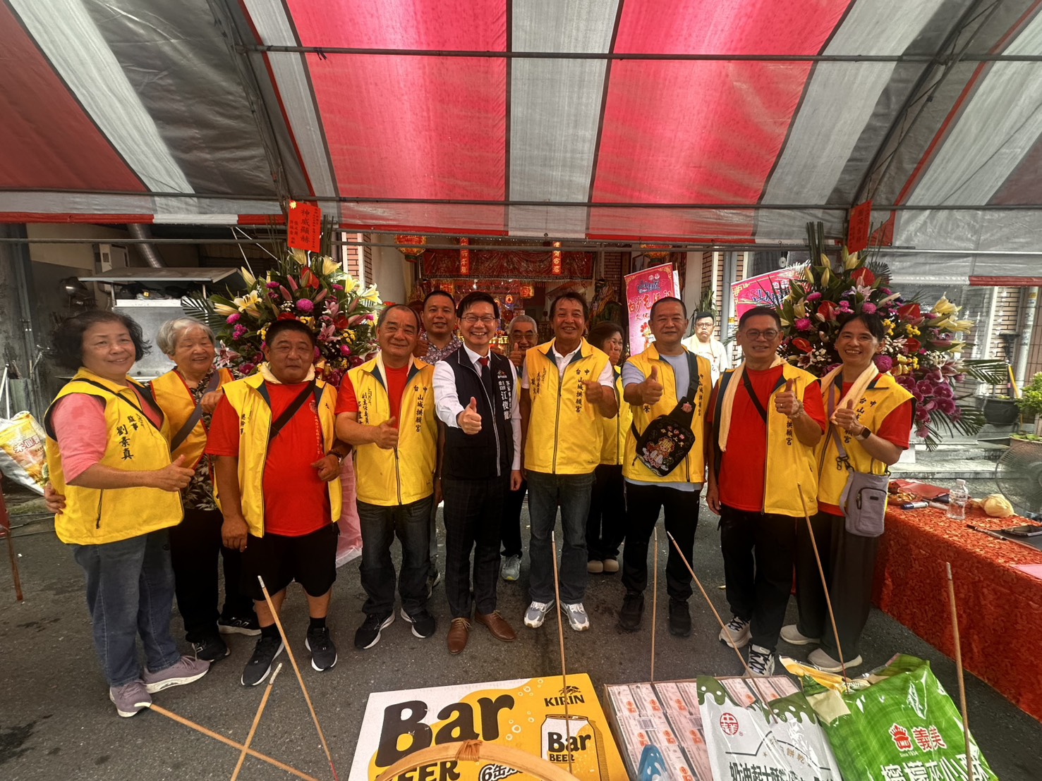 台中市山城白沙屯媽祖文化協會團隊