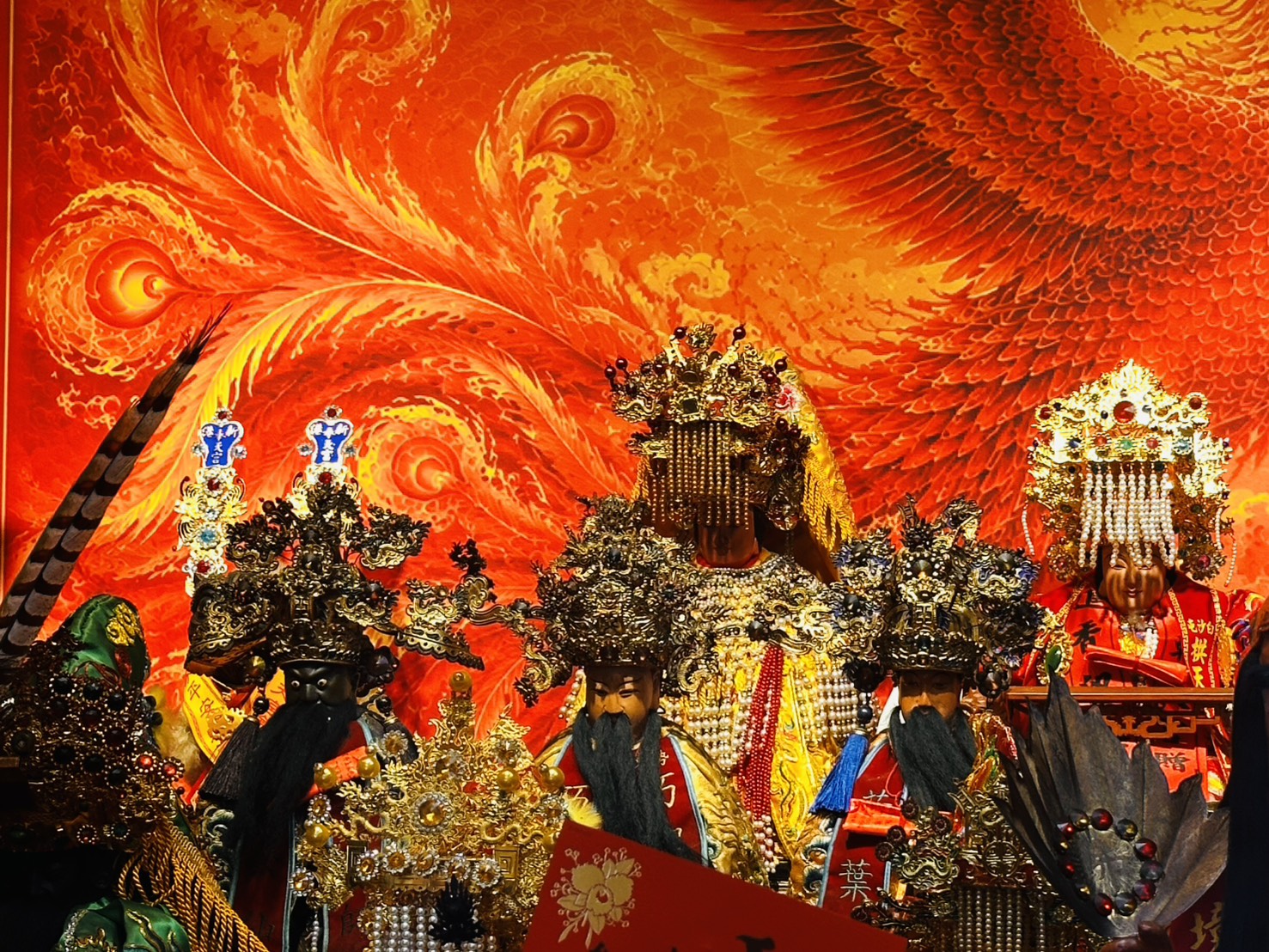 白沙屯媽祖福佑山城!台中拱願宮喬遷入火安座 江俊龍主委率眾獻香祈福