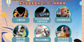 【耀藝、厚德、弘愛】高雄深愛築夢市集,共築無礙幸福城市