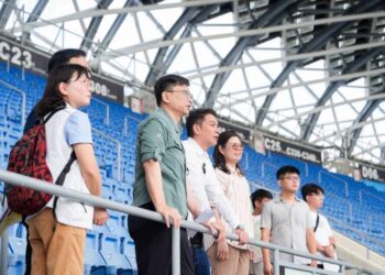 巡訪高雄世運主場館 賴瑞隆拋「五大升級」方案