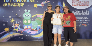 國際兒童繪畫賽奪銅獎　屏東女孩寧寧彩繪排灣族家鄉之美