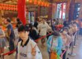 七夕娘娘牽紅線遇上星空浪漫 慈鳳宮創新活動吸引上千民眾 熱情朝