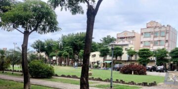 公園造景植樹減碳　嘉惠地方