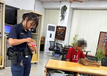 提款卡遺失斷炊　潮州暖警端泡麵助身障男果腹