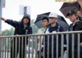 勘查高雄災情一日8站 賴瑞隆:防汛、復原、治水要同步