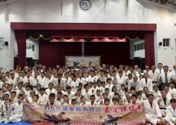 115年屏東縣縣長盃柔道錦標賽 枋寮高中體育館開戰