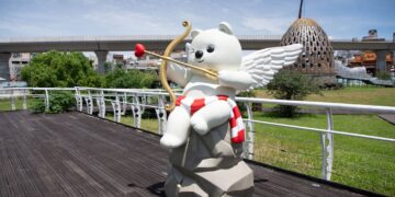 邱比特大白熊七夕出任務　嘉義森林之歌放閃抽限量好禮