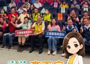 女超人的行程李雨庭議員從球場~社區~宮廟祈福,傾聽永不厭倦