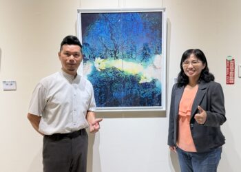 影音/彰化縣立美術館「線象無垠」 蕭明輝的新水墨視界」盛大登場
