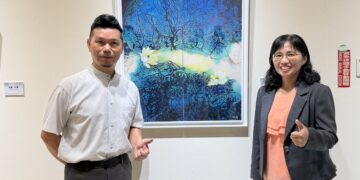 影音/彰化縣立美術館「線象無垠」 蕭明輝的新水墨視界」盛大登場