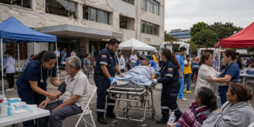 哥倫比亞7.4強震至少164死 搜救人員徹夜挖掘瓦礫