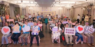 新北市勞工局舉辦庇護工場中秋推廣活動 陳瑞嘉與吳怡霈表揚績優採購企業