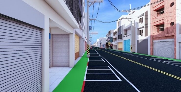 竹東鎮長春路二段人行環境改善計畫  公所展開問卷調查